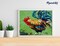 Figured'Art Paint by Numbers Kit for Adults Rooster 16"x20" - Craft Art Painting Rolled Canvas with DIY wooden frame